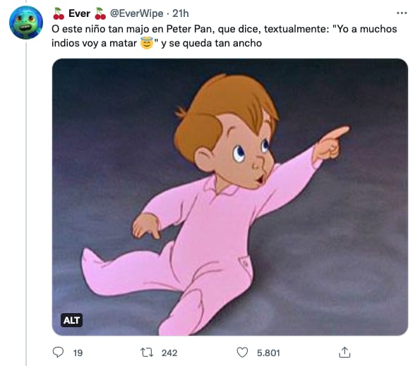Disney; Escena que debería ser censurada de Peter Pan.