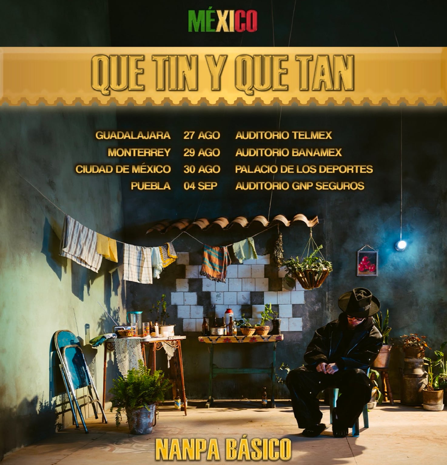 Nanpa Básico tendrá cuatro conciertos en México