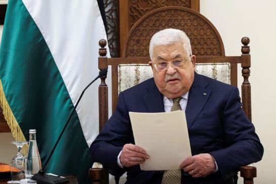 Mahmoud Abbas, presidente de Palestina