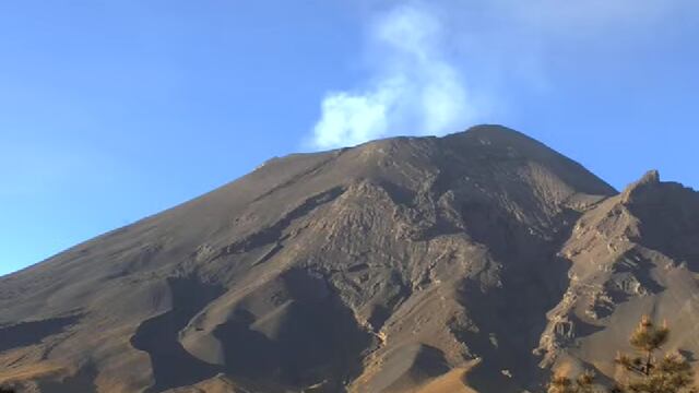 Volcán Popocatépetl el 18 de abril