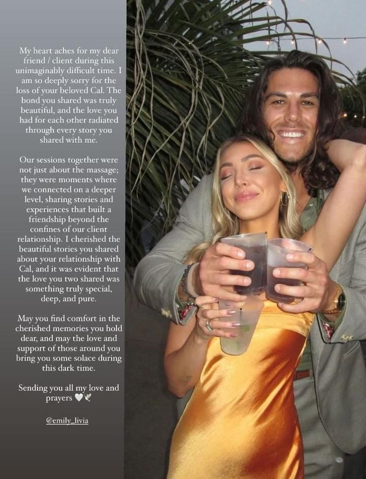 Emily Horwarth, novia de Callum Robinson