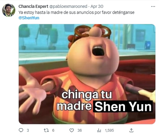 Memes comerciales de Shen Yun