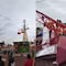 VIDEO: Se cae torre de teleférico en feria del Estado de México
