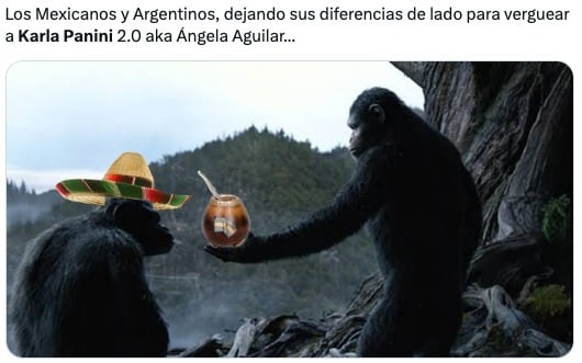 Memes comparan a Ángela Aguilar con Karla Panini por su relación con Christian Nodal