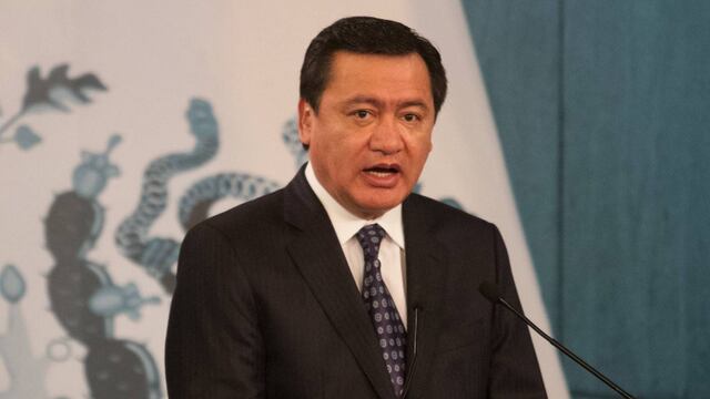 Miguel Ángel Osorio Chong, secretario de gobernación.