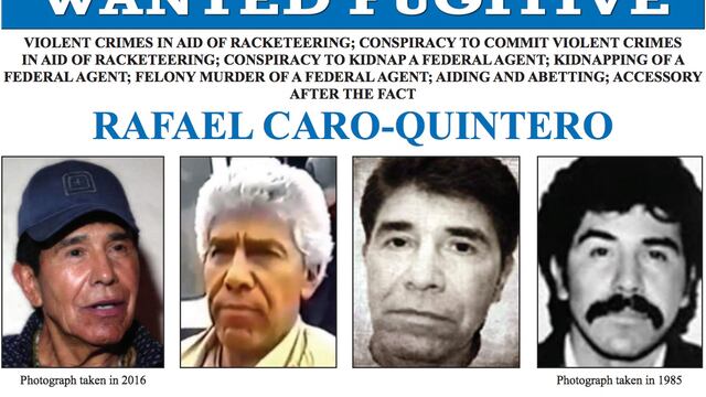 Rafael Caro Quintero, narcotraficante y fundador del Cártel de Guadalajara
