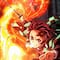 Stickers de Tanjiro Kamado: El protagonista de Demon Slayer. Kimetsu no Yaiba para descargar en tu smartphone y usar en WhatsApp