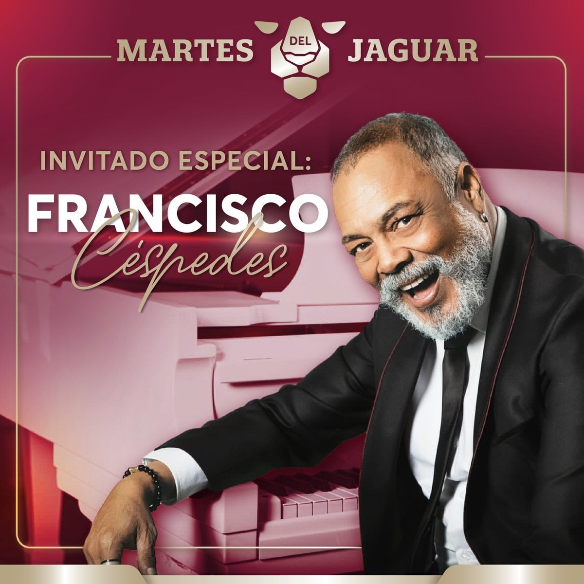 Francisco Céspedes en el Martes del Jaguar