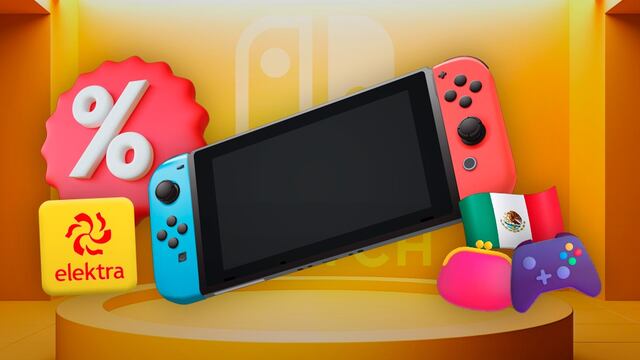 Rebajas de la Nintendo Switch en Elektra