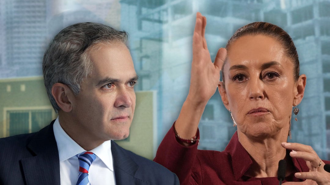Claudia Sheinbaum identificó a Miguel Ángel Mancera como responsable del problema de vivienda y gentrificación en CDMX