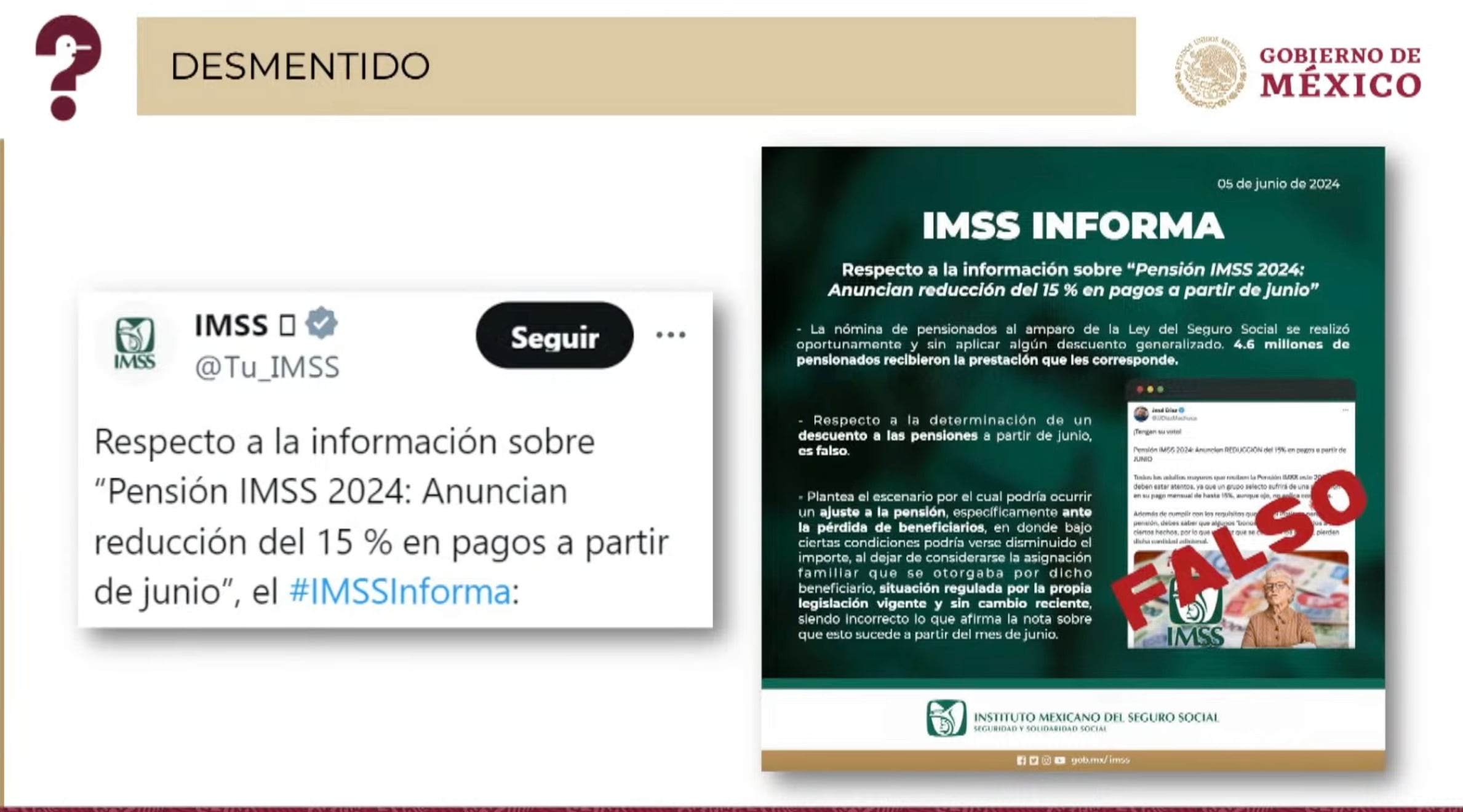 Mentiras de la semana del 12 de junio