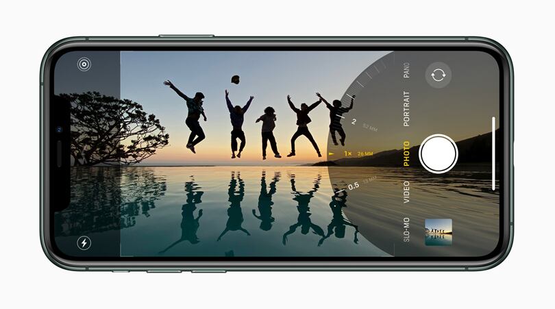 El zoom óptico del iPhone 11 Pro.