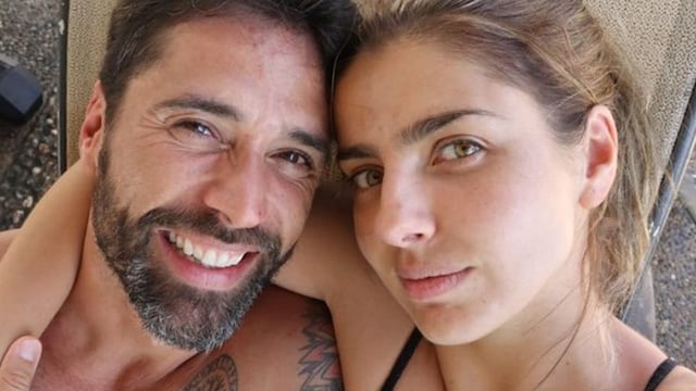 Michelle Renaud y Matías Novoa