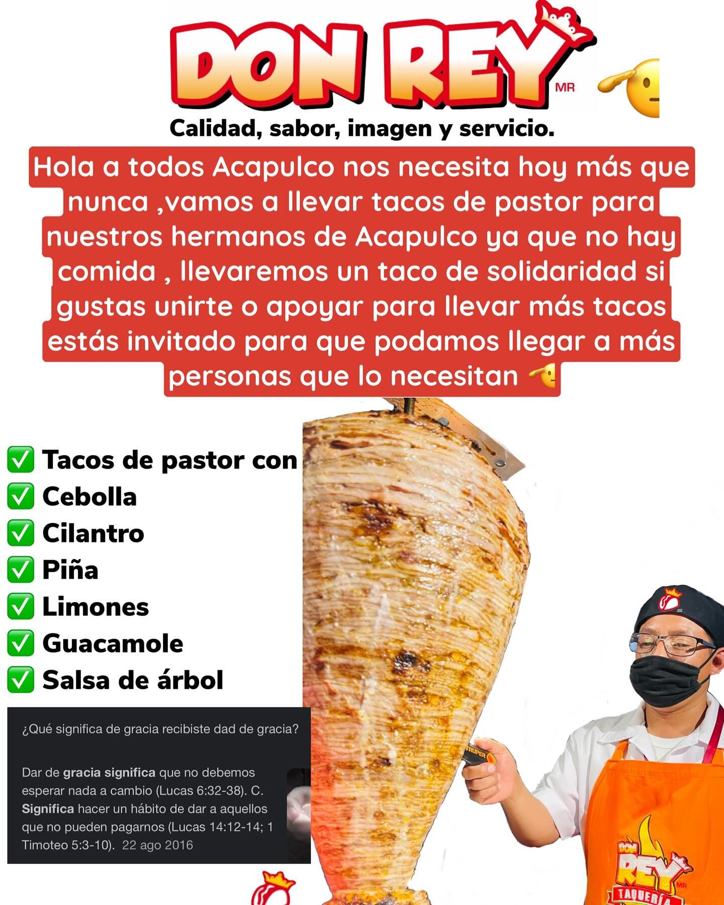 Don Rey Taquería / tomada de Facebook