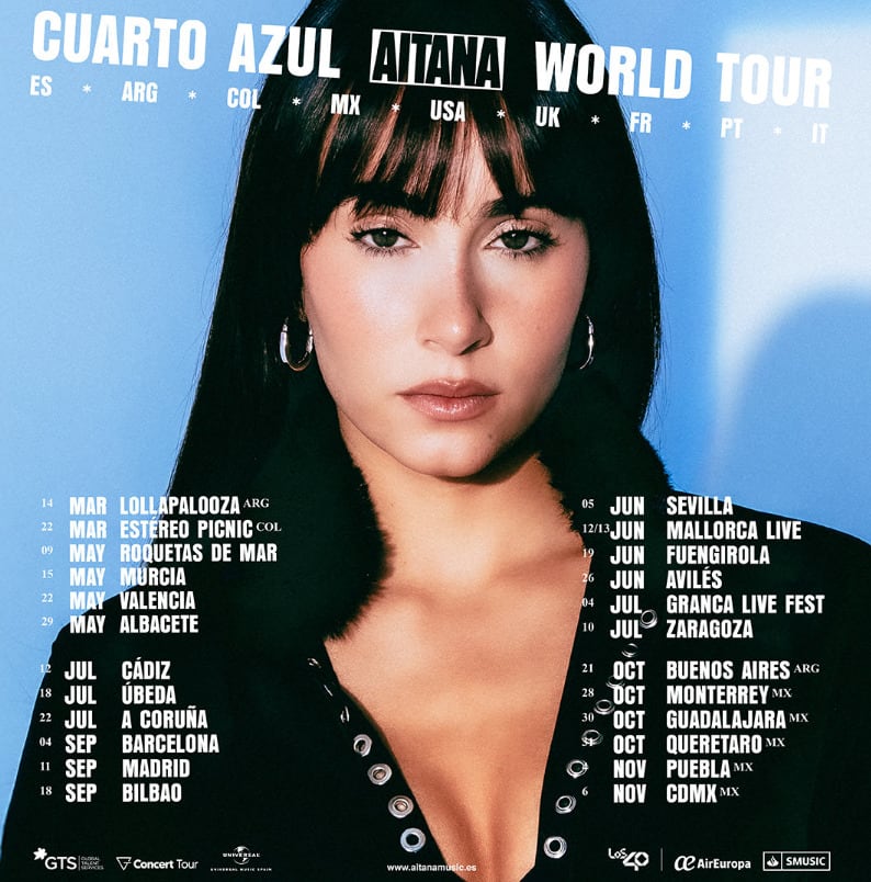 Gira de Aitana en España y México