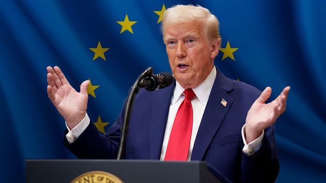 Donald Trump anunció aranceles contra la Unión Europea