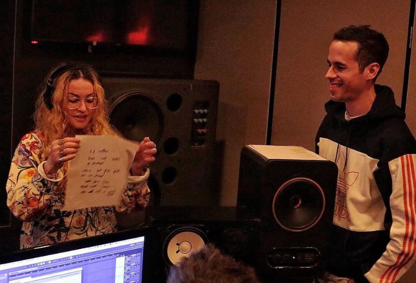 Edgar Barrera y Madonna