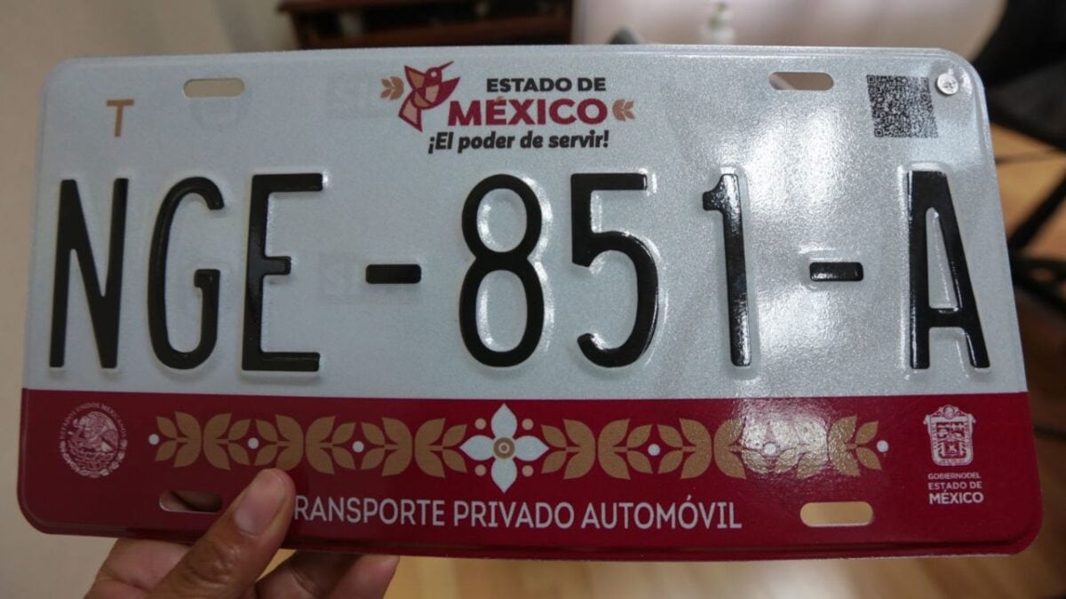 Diseños de placas en México