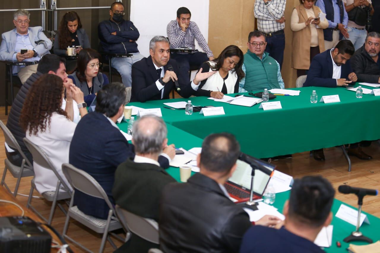 Reunión de presidentes municipales de la Zona del Valle de México