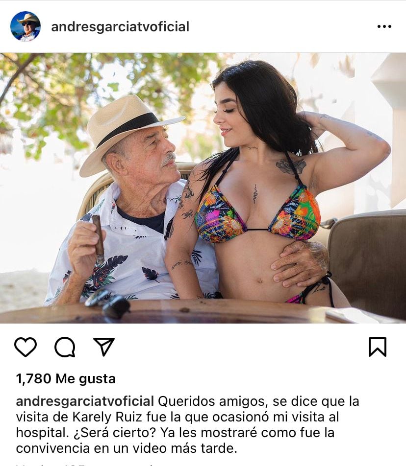 Andrés García, Karely Ruíz