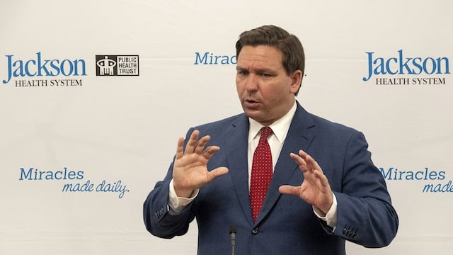 Ron DeSantis, gobernador de Florida