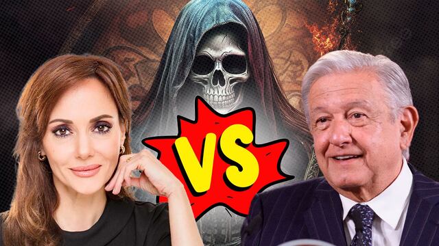 Lilly Téllez se pelea con AMLO por la Santa Muerte