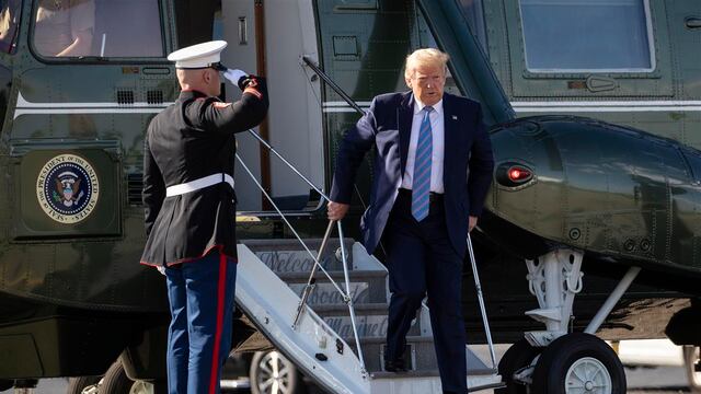 Trump, presuntas dificultades