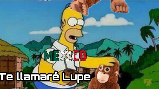 Meme de orangután 'Lupe'