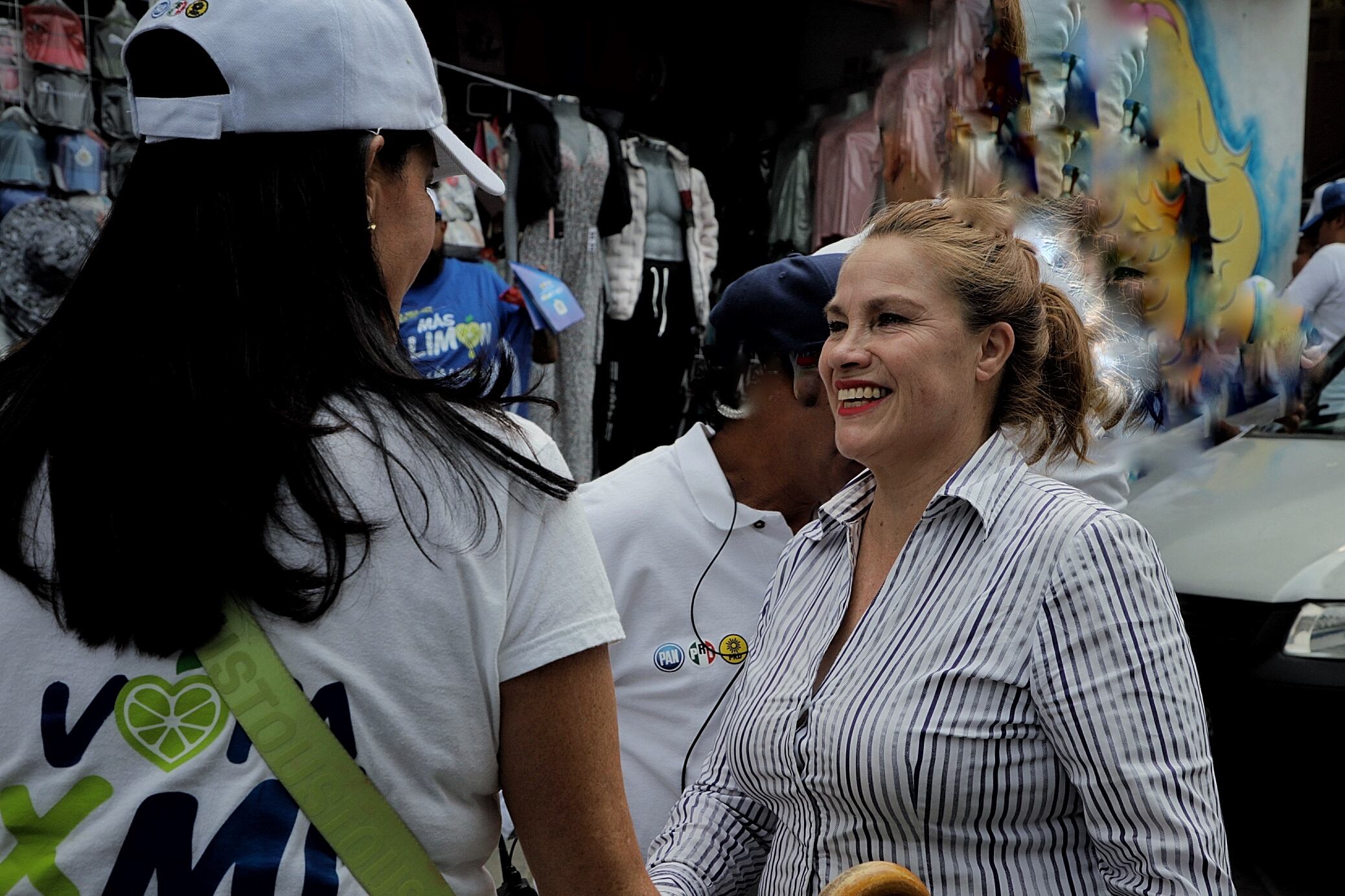 Vecinos de Álvaro Obregón muestran su apoyo a Lía Limón
