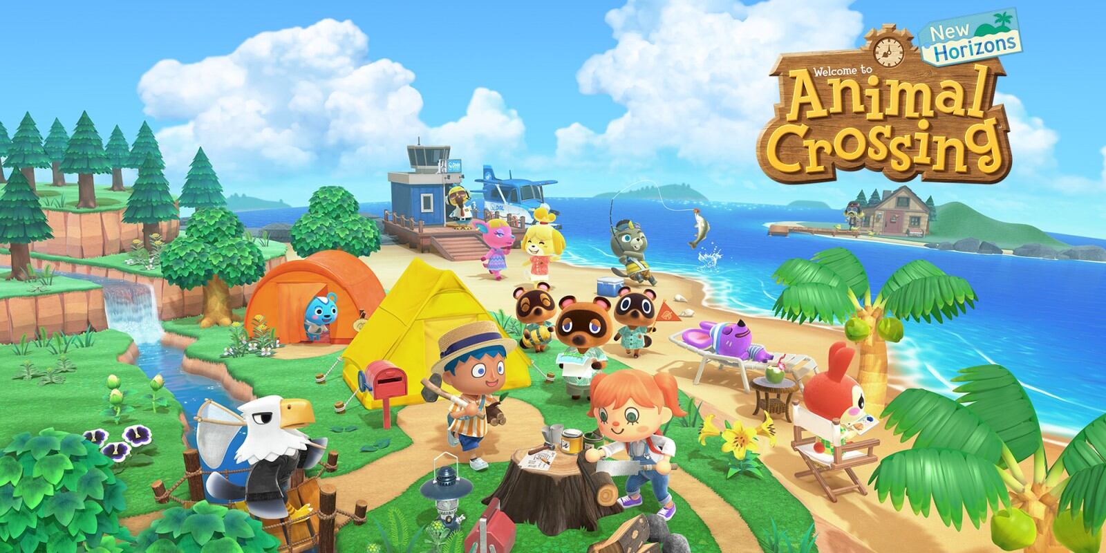 Animal Crossing: New Horizons portada