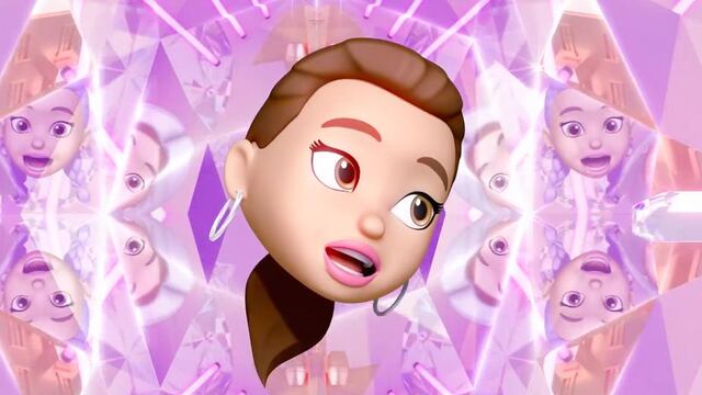 La versión Memoji de Ariana Grande.