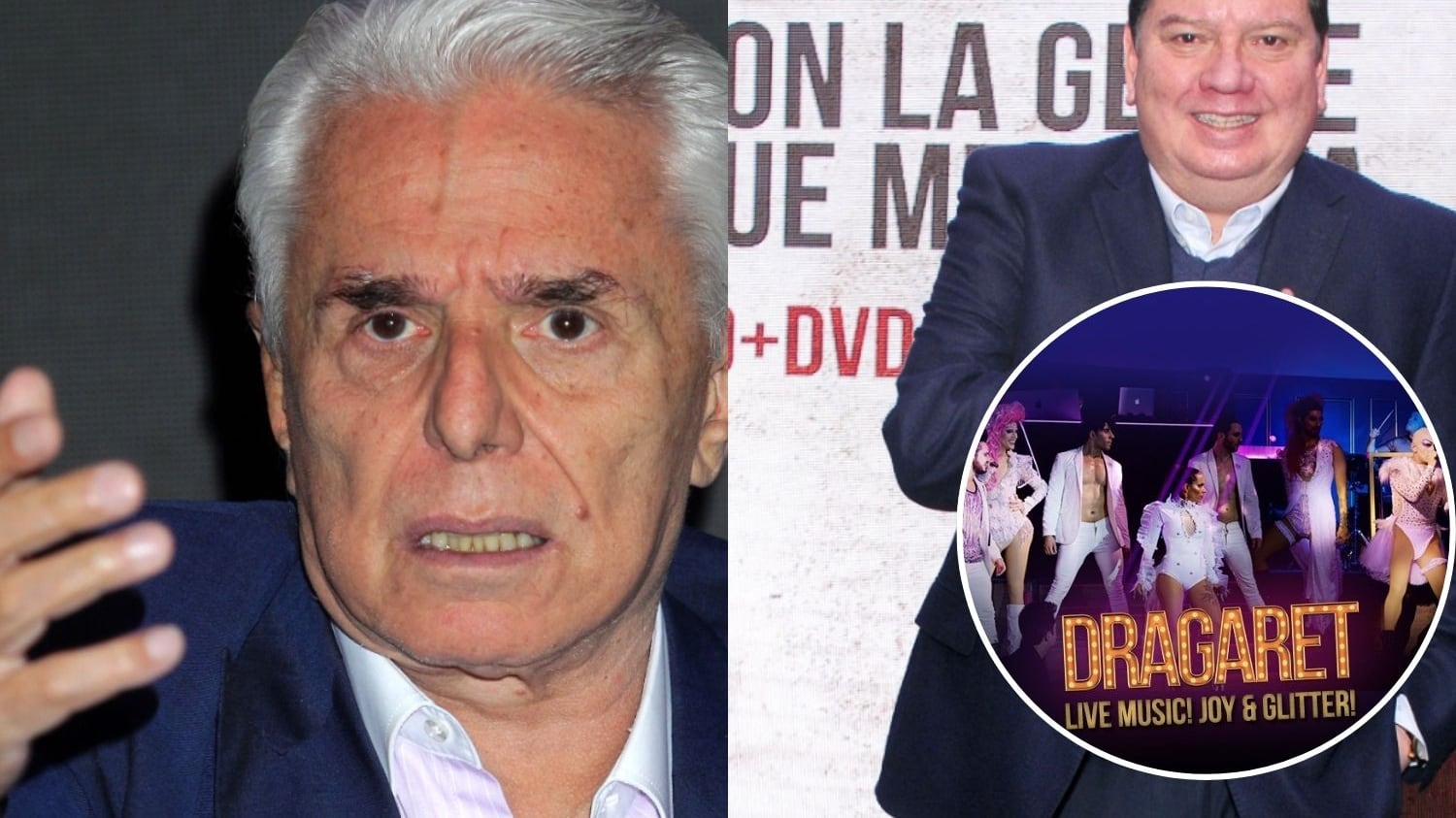 Enrique Guzmán y Coque Muñiz se suman a show drag por tercer aniversario de Dragaret