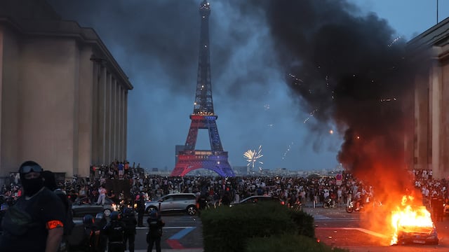 Cientos de detenidos en París tras la victoria del PSG en Champions