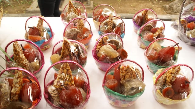 Dulces cristalizados