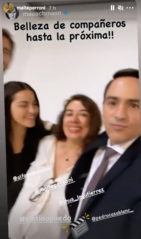 Mauricio Ochmann y Maite Perroni juntos en película