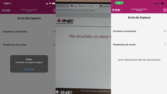 Denuncian fallas en el portal y en la app del INE para la recolección de firmas para la revocación de mandato