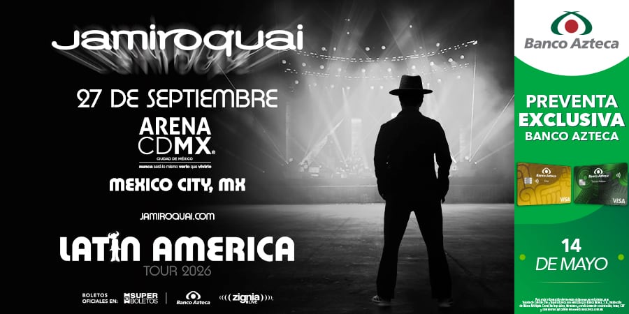 Jamiroquai en México 2026