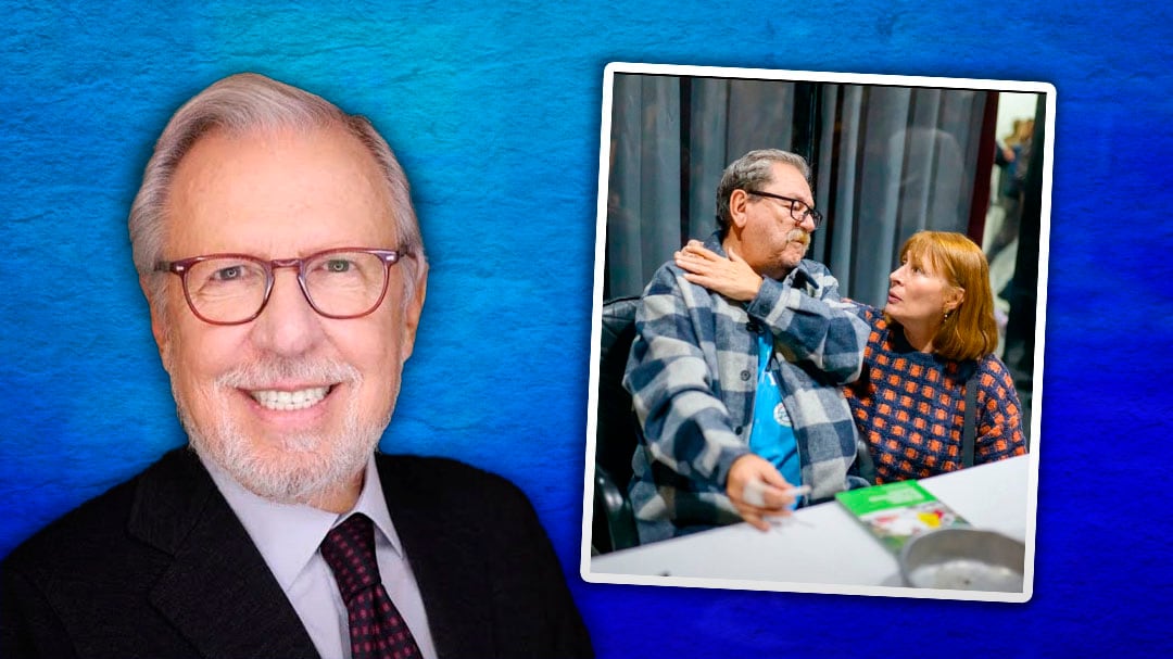 Joaquín López Dóriga se burla de foto cariñosa entre Paco Ignacio Taibo II y Tatiana Clouthier