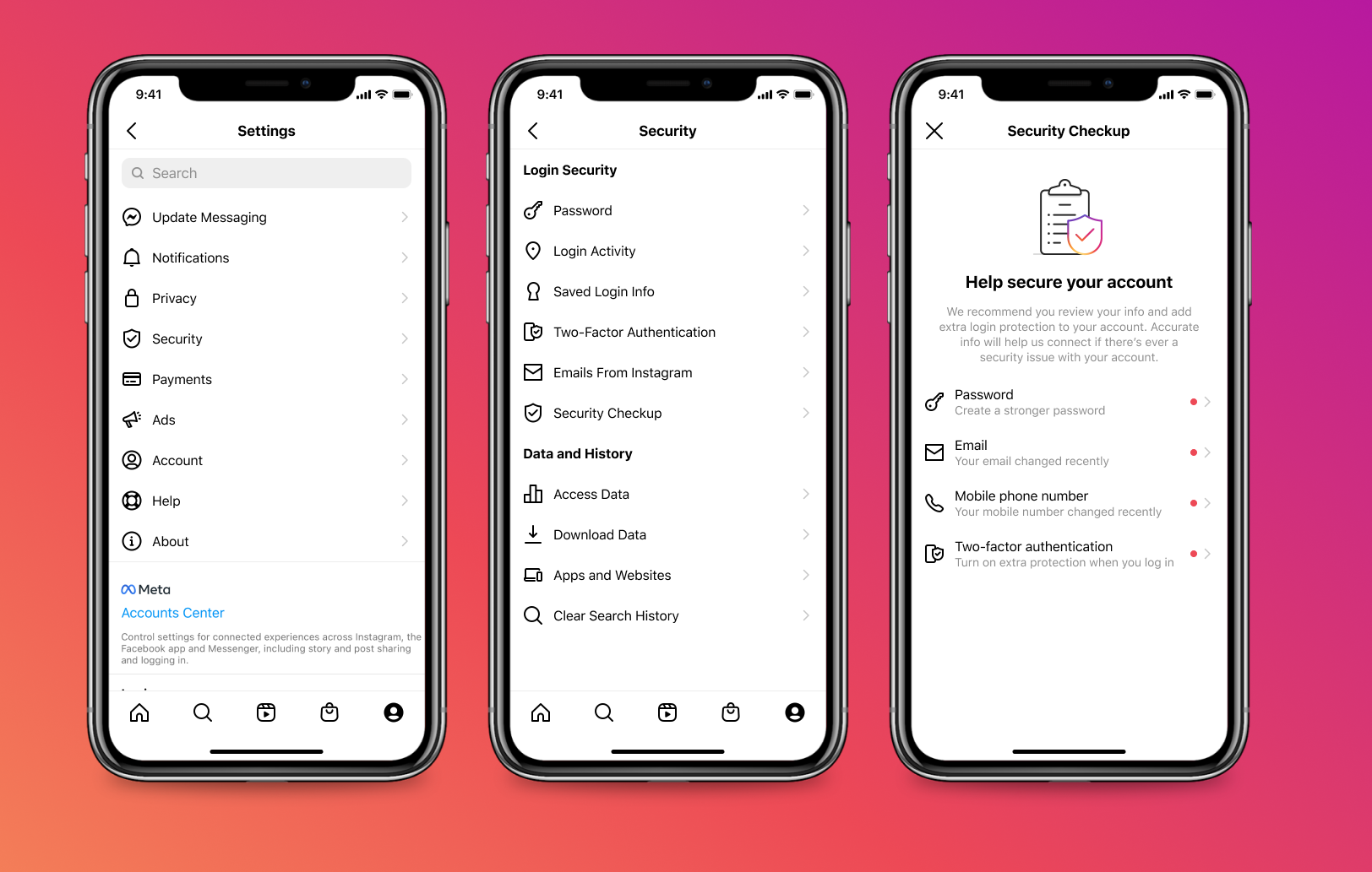 Nuevas funciones de seguridad de Instagram