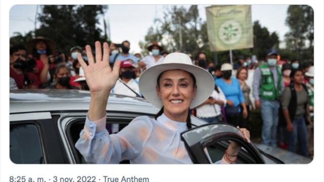 Reuters apunta a Claudia Sheinbaum como la sucesora de AMLO