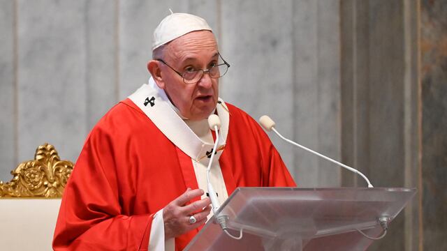 Papa Francisco en Basílica de San Pedro