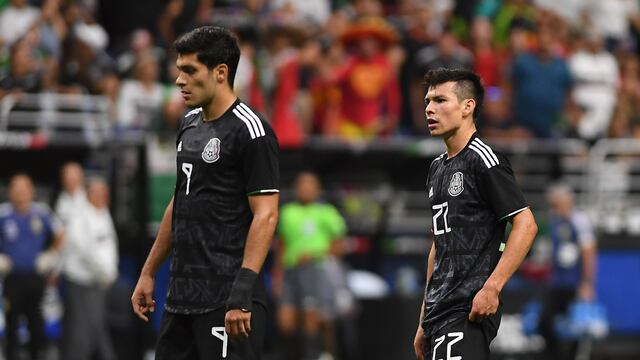 Raúl Jiménez e Hirving Lozano