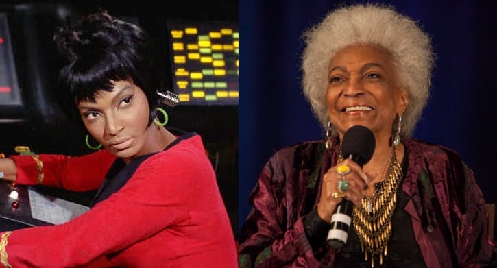Nichelle Nichols, la teniente Uhura en Star Trek