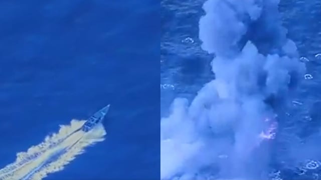 Estados Unidos destruye barco con presunta droga cerca de Venezuela