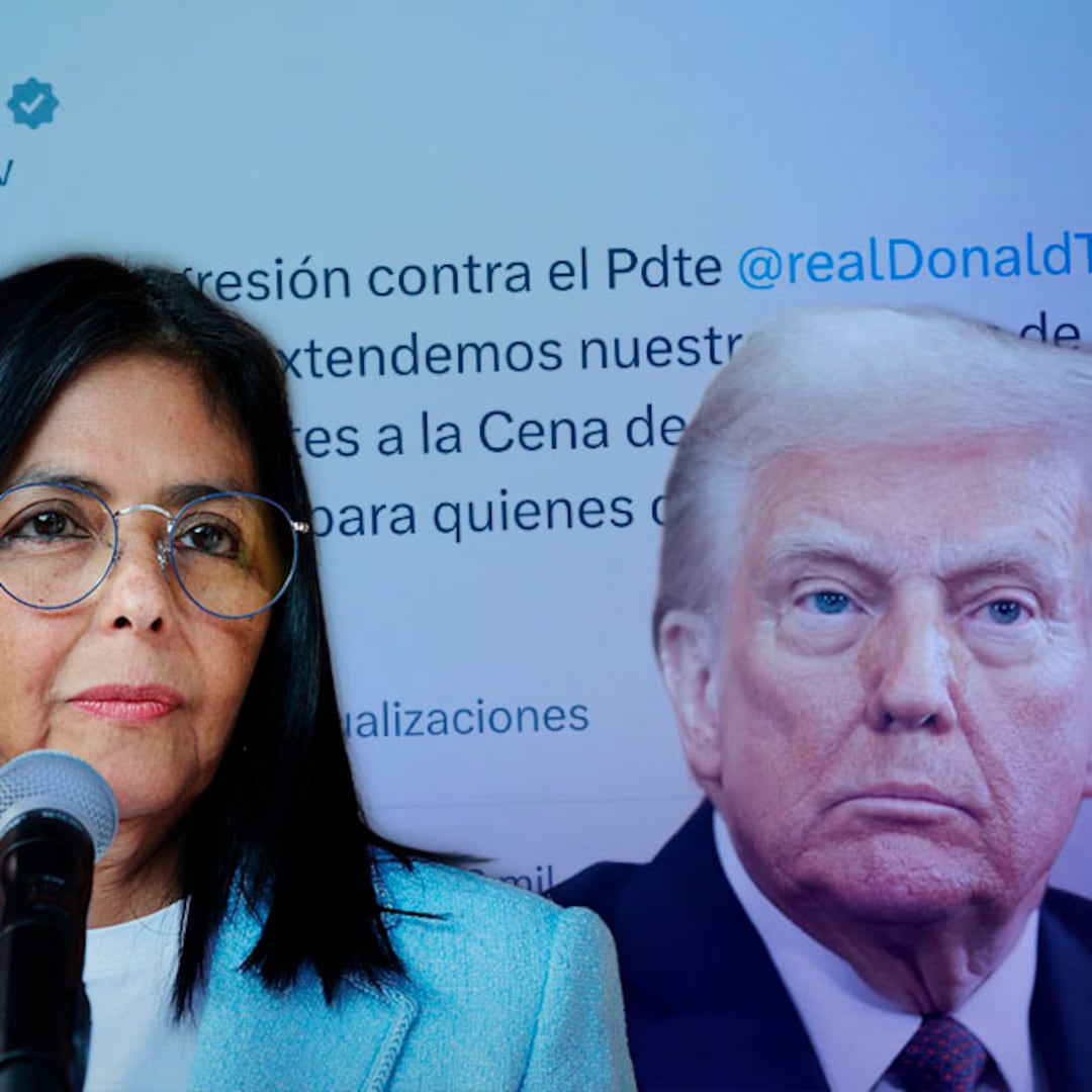 Delcy Rodríguez condena ataque contra Trump y llama a la paz
