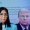 Delcy Rodríguez condena ataque contra Trump y llama a la paz