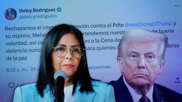 Delcy Rodríguez condena ataque contra Trump y llama a la paz
