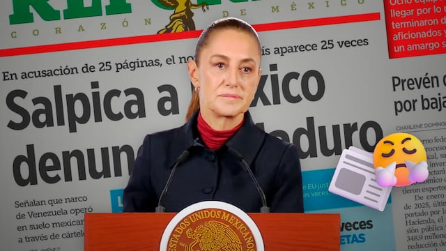 Claudia Sheinbaum critica a periódico Reforma