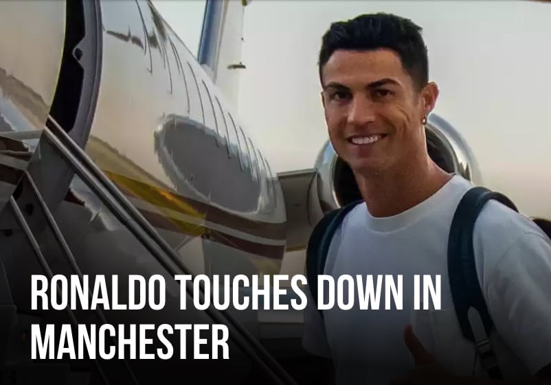 Cristiano Ronaldo ya está de vuelta en Manchester