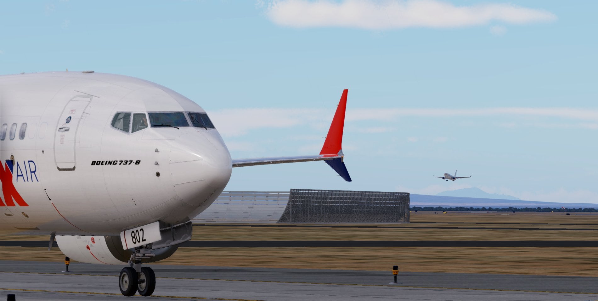 Avión de la aerolínea Boeing